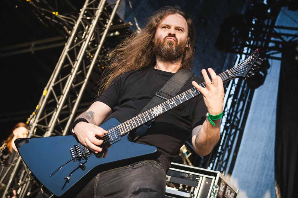 Wacław "Vogg" Kiełtyka (Decapitated) w akcji