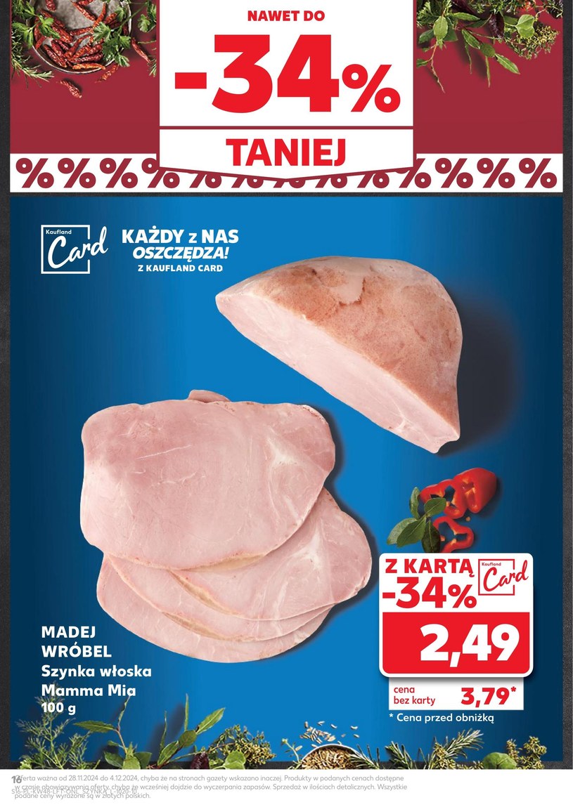 Gazetka: Odlotowe zakupy przedświąteczne! - Kaufland - strona 16