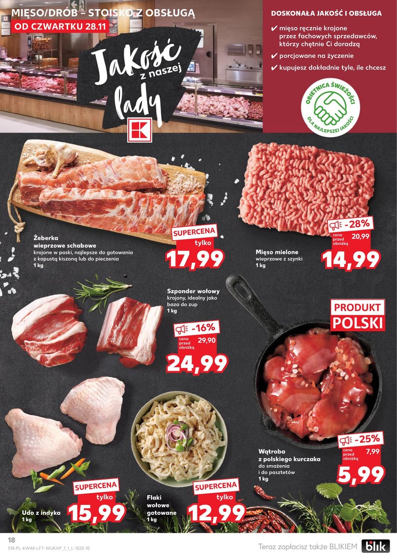 Gazetka: Odlotowe zakupy przedświąteczne! - Kaufland - strona 18