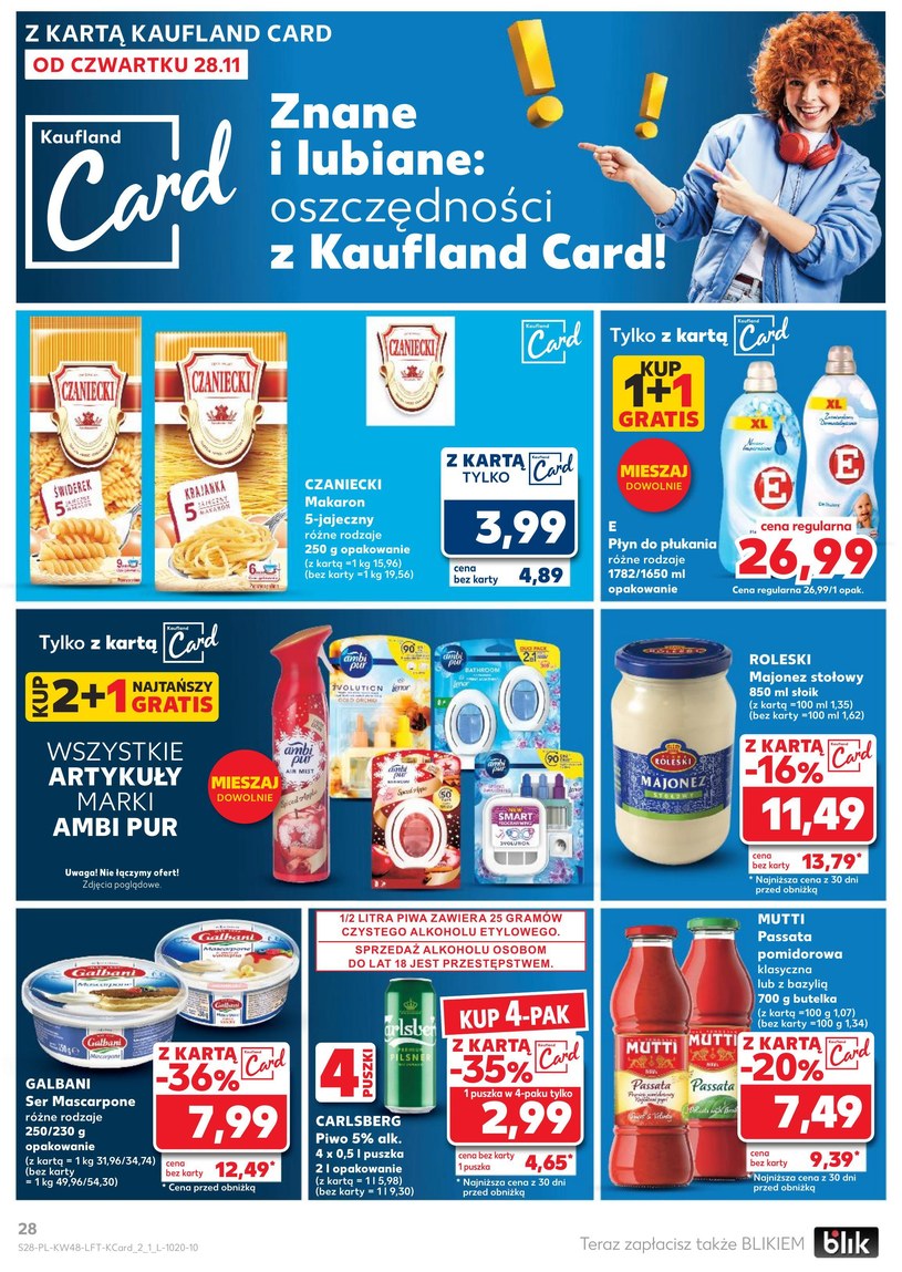 Gazetka: Odlotowe zakupy przedświąteczne! - Kaufland - strona 28