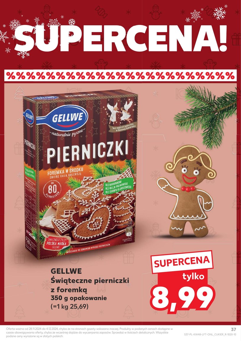 Gazetka: Odlotowe zakupy przedświąteczne! - Kaufland - strona 37