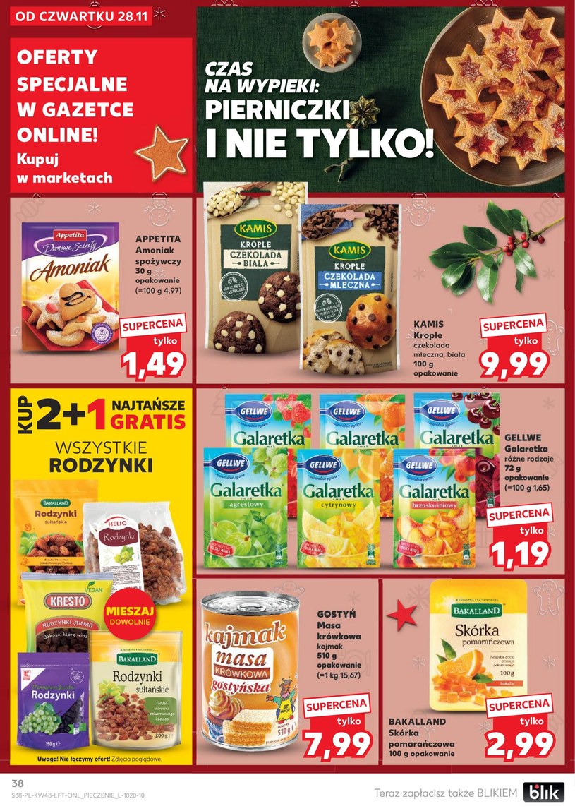 Gazetka: Odlotowe zakupy przedświąteczne! - Kaufland - strona 38