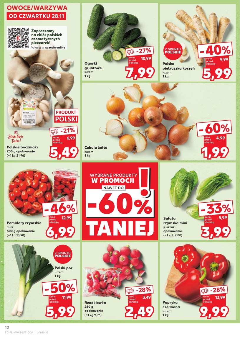 Gazetka: Odlotowe zakupy przedświąteczne! - Kaufland - strona 12