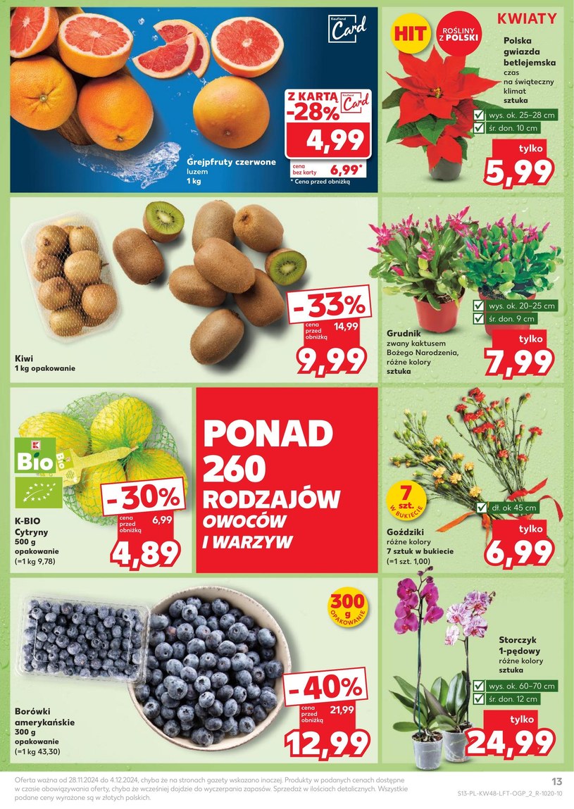 Gazetka: Odlotowe zakupy przedświąteczne! - Kaufland - strona 13