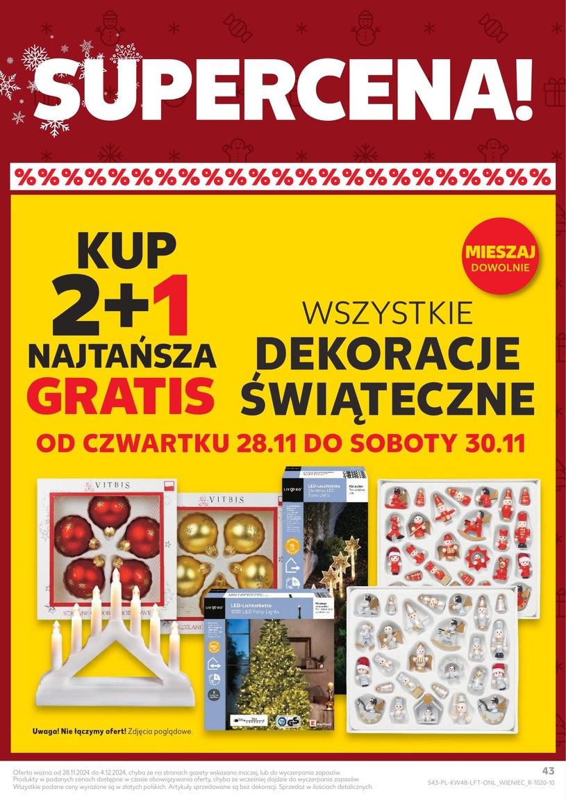 Gazetka: Odlotowe zakupy przedświąteczne! - Kaufland - strona 43