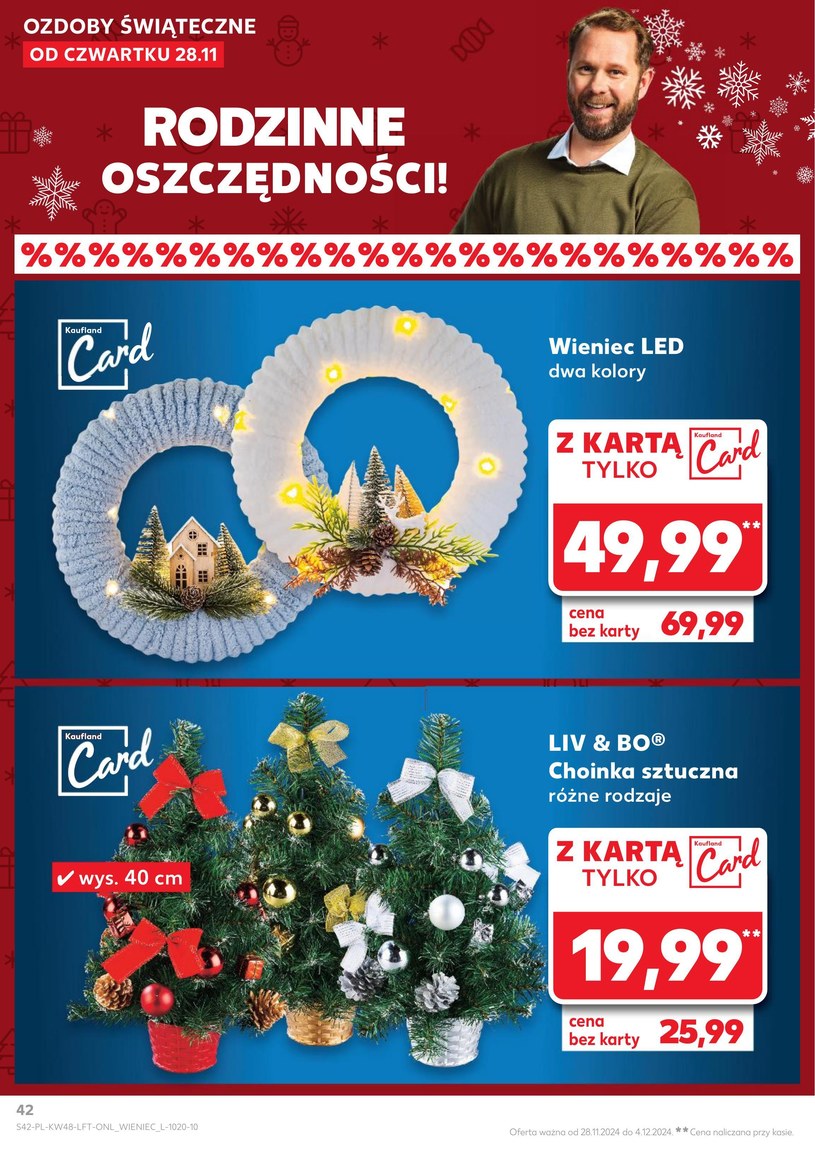 Gazetka: Odlotowe zakupy przedświąteczne! - Kaufland - strona 42