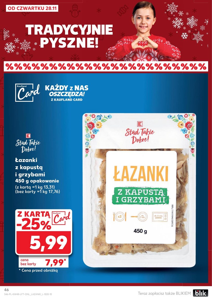 Gazetka: Odlotowe zakupy przedświąteczne! - Kaufland - strona 46