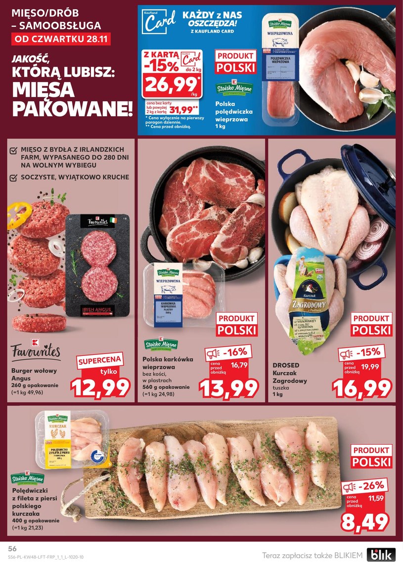 Gazetka: Odlotowe zakupy przedświąteczne! - Kaufland - strona 56