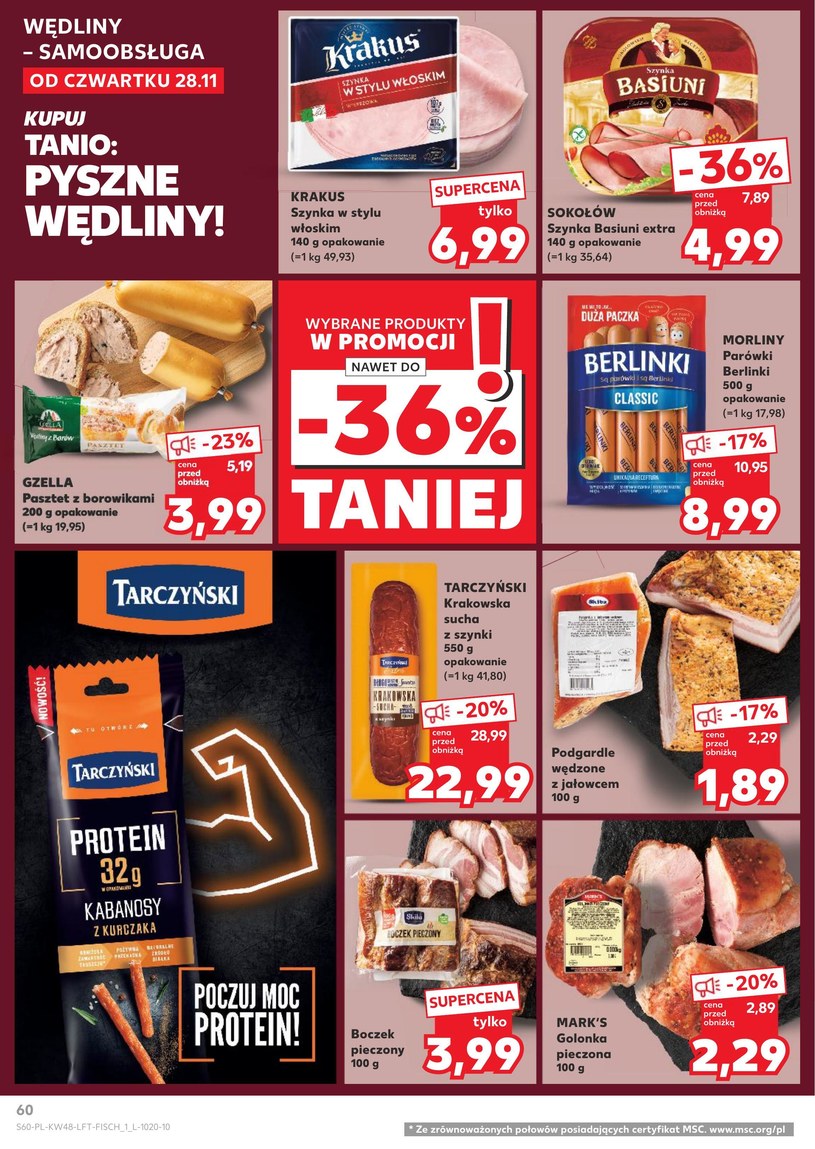 Gazetka: Odlotowe zakupy przedświąteczne! - Kaufland - strona 60