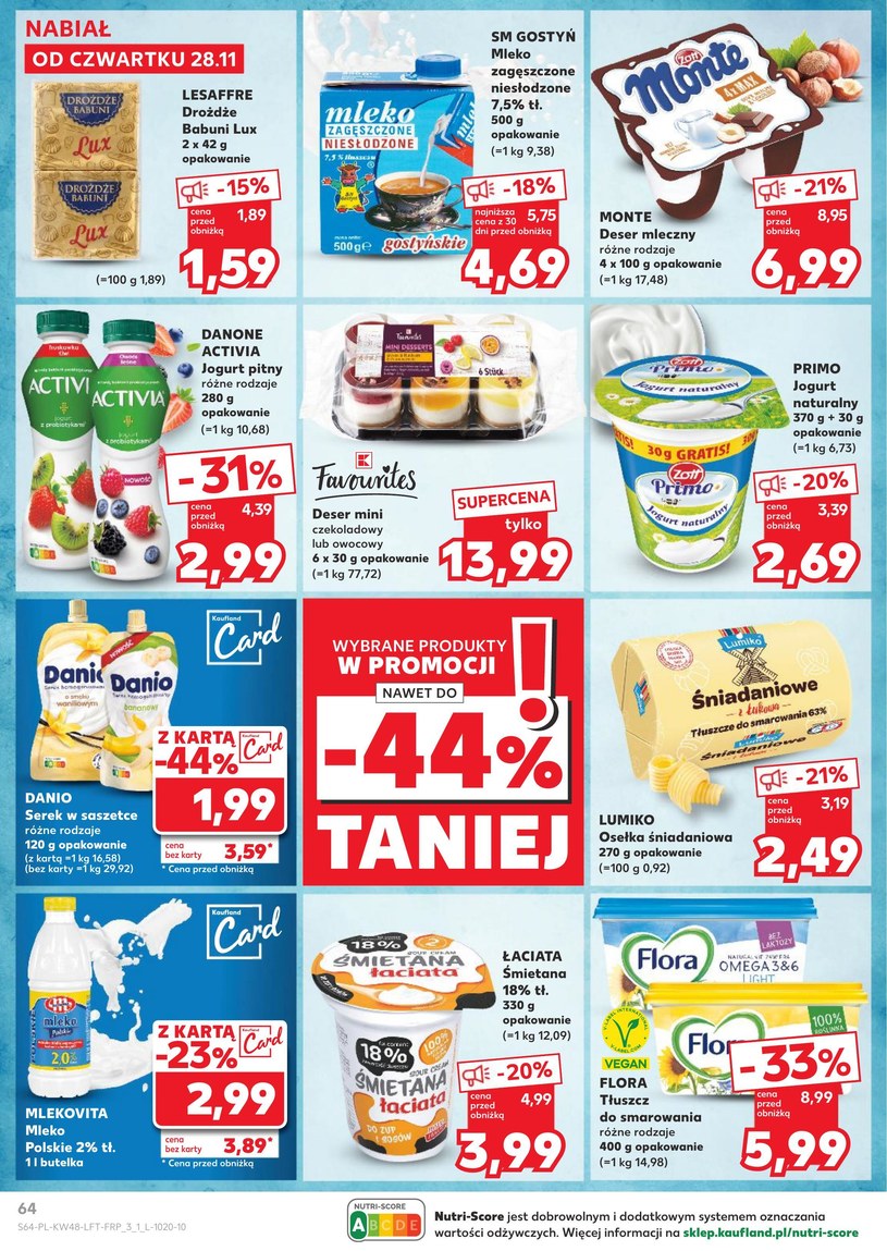 Gazetka: Odlotowe zakupy przedświąteczne! - Kaufland - strona 64