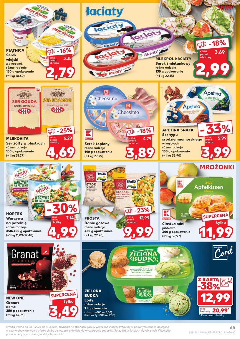 Gazetka: Odlotowe zakupy przedświąteczne! - Kaufland - strona 65