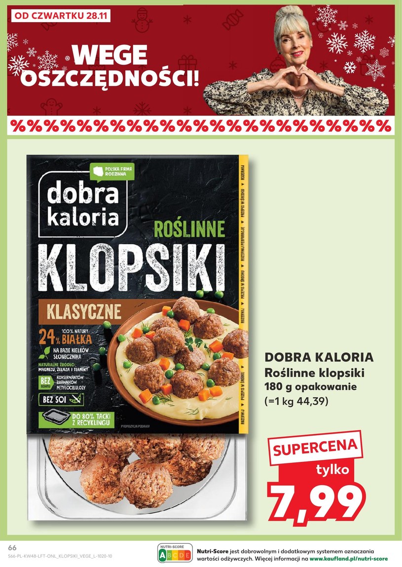 Gazetka: Odlotowe zakupy przedświąteczne! - Kaufland - strona 66