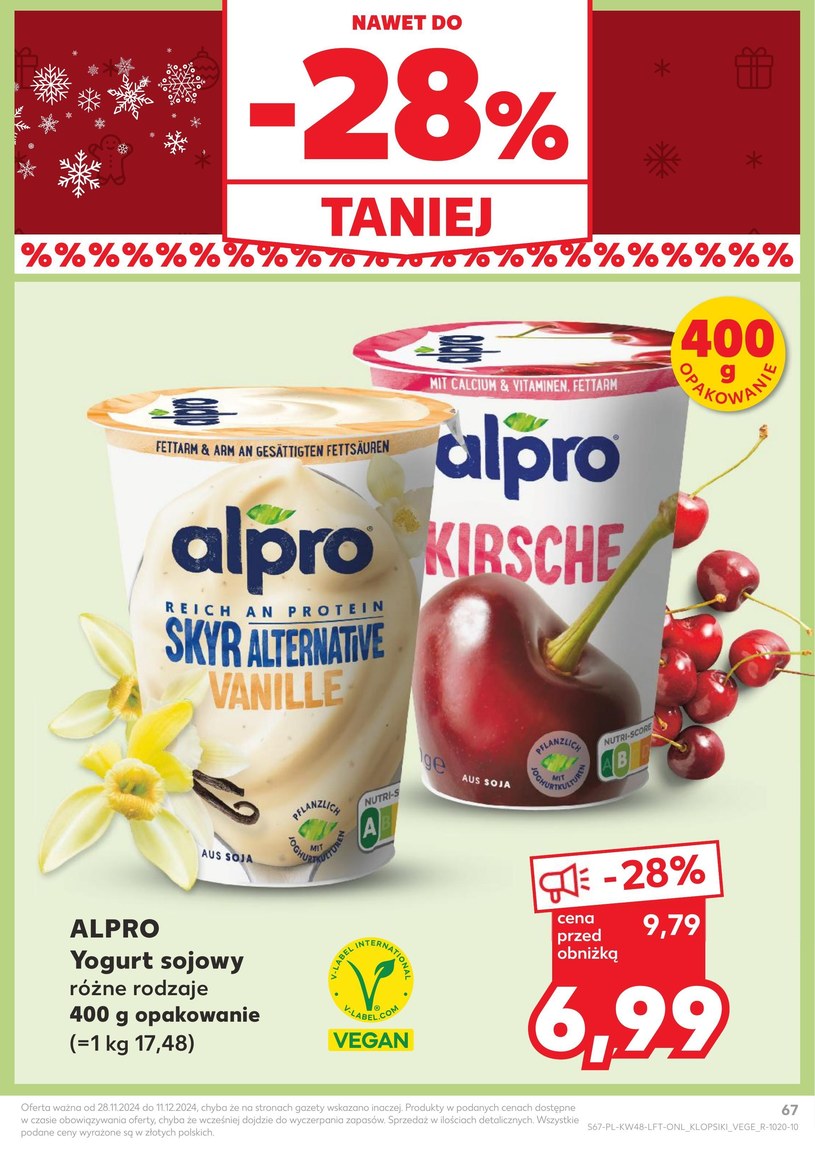 Gazetka: Odlotowe zakupy przedświąteczne! - Kaufland - strona 67