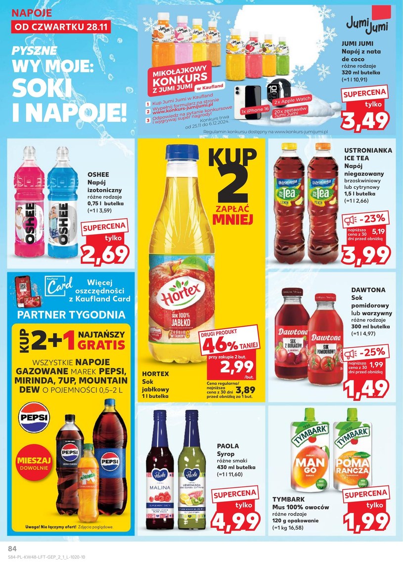 Gazetka: Odlotowe zakupy przedświąteczne! - Kaufland - strona 84