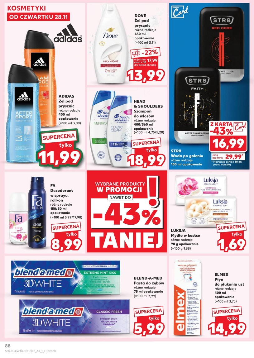 Gazetka: Odlotowe zakupy przedświąteczne! - Kaufland - strona 88