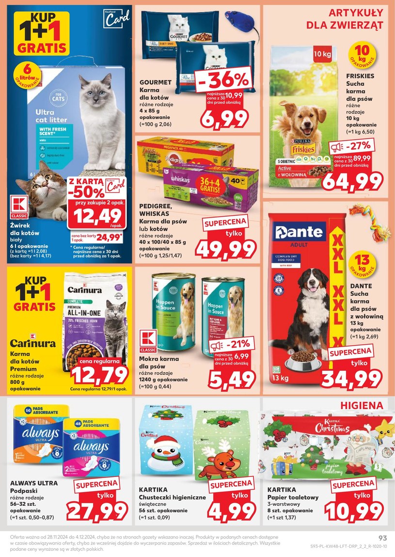 Gazetka: Odlotowe zakupy przedświąteczne! - Kaufland - strona 93