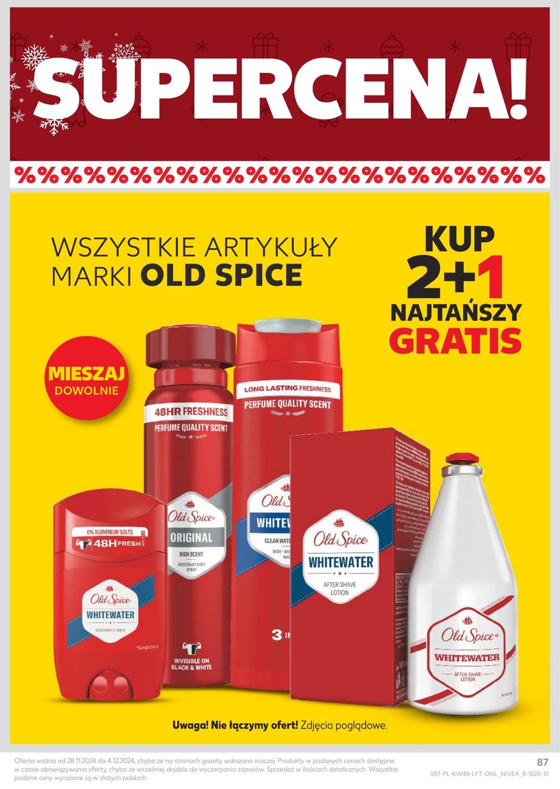 Gazetka: Odlotowe zakupy przedświąteczne! - Kaufland - strona 87