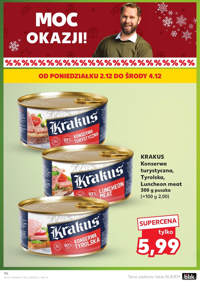 Gazetka: Odlotowe zakupy przedświąteczne! - Kaufland - strona 96