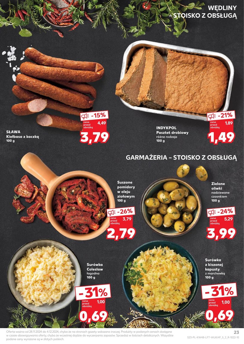 Gazetka: Radosne chwile, rozsądne ceny - Kaufland - strona 23