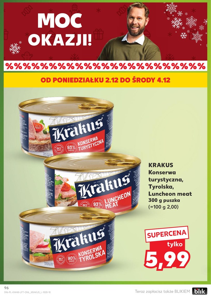 Gazetka: Mikołajkowe szaleństwo zakupowe - Kaufland - strona 96