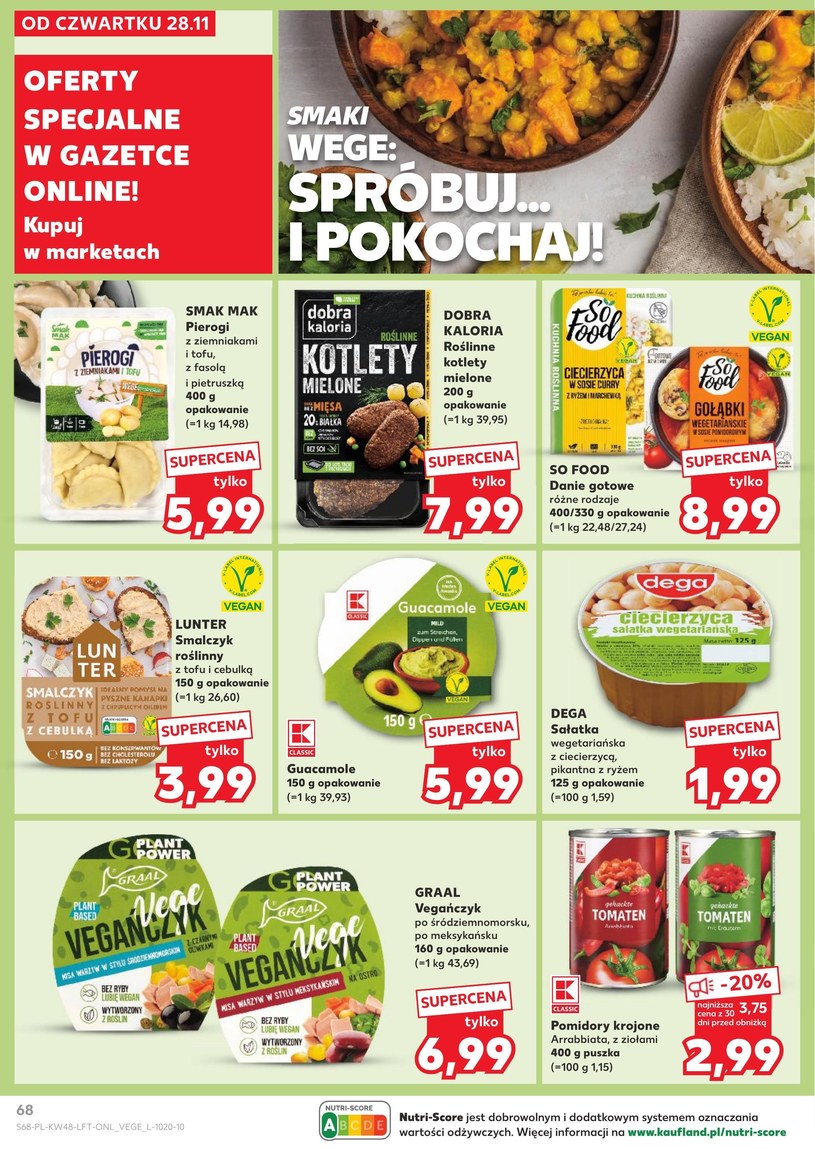 Gazetka: Podaruj sobie więcej za mniej - Kaufland - strona 68