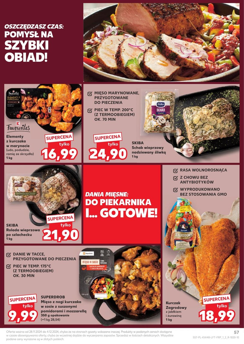 Gazetka: Zasmakuj w świątecznych okazjach - Kaufland - strona 57