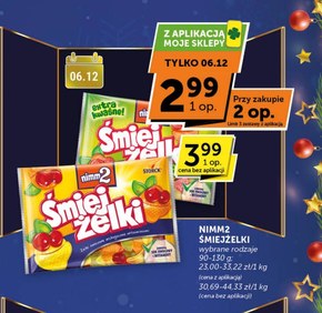 nimm2 Śmiejżelki Żelki owocowe wzbogacone witaminami 100 g niska cena