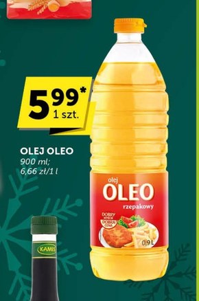 Oleo Olej rzepakowy 0,9 l niska cena