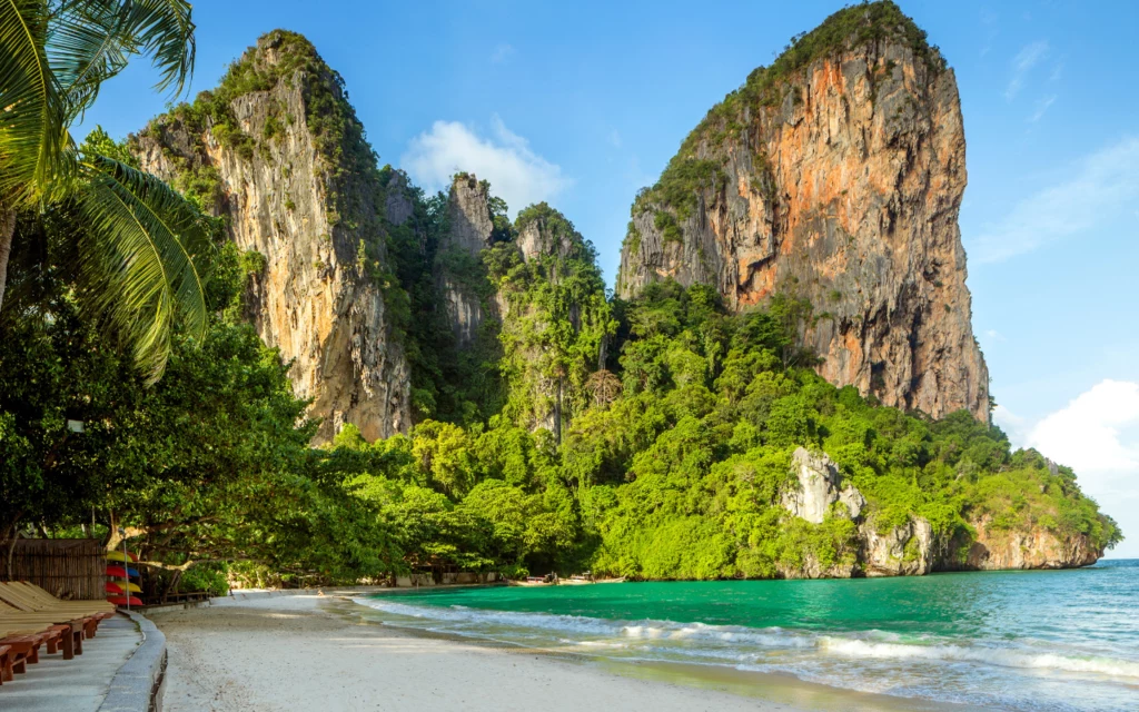 Tajladnia, plaża Railay 