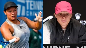 Tara Moore i Iga Świątek