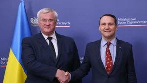 Konferencja prasowa Ministra Radoslawa Sikorskiego z Ministrem Spraw Zagranicznych Ukrainy Andrijem Sybiha  / zdj.ilustracyjne 