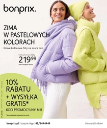 Zima w pastelowych kolorach - BonPrix