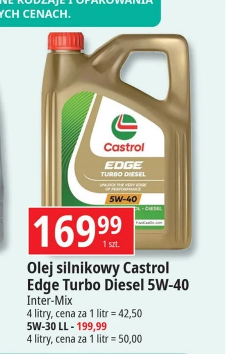 Olej silnikowy Castrol