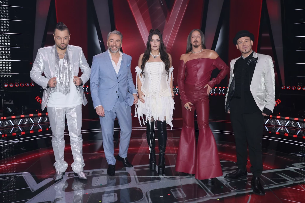 Trenerzy "The Voice of Poland" w komplecie - od lewej: Baron, Kuba Badach, Lanberry, Michał Szpak i Tomson