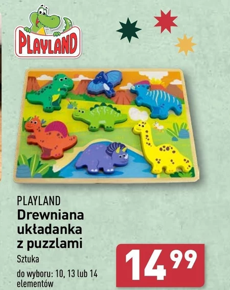 Дерев'яний пазл Playland