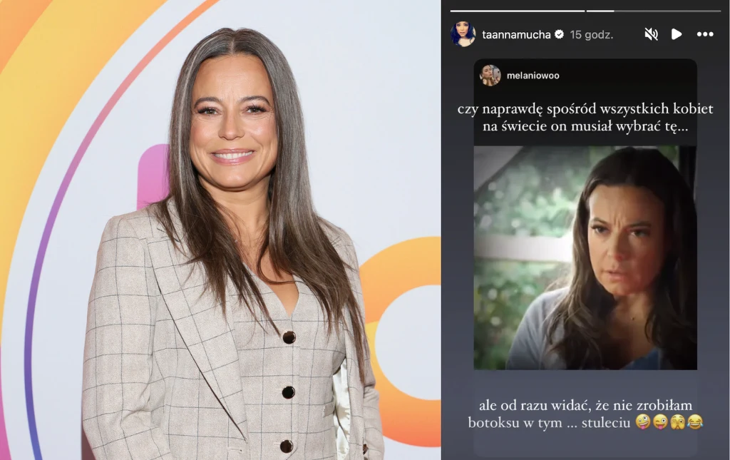 Anna Mucha mówi o stosowaniu botoksu