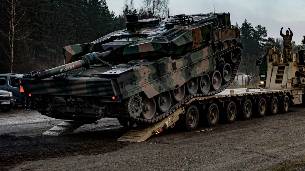 Czołgi Leopard 2PL po raz pierwszy na międzynarodowej misji