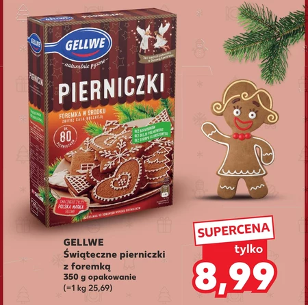 Gellwe Pierniczki mieszanka do wypieku 350 g