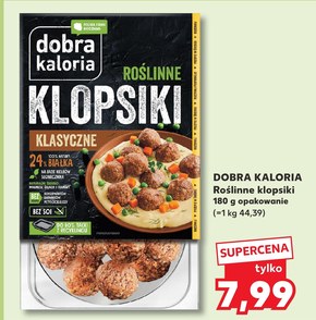 dobra kaloria Roślinne klopsiki klasyczne 180 g niska cena