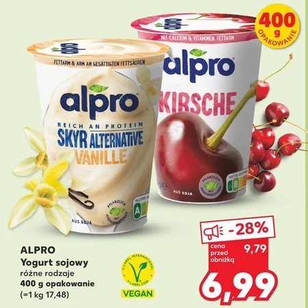 Соєвий йогурт Alpro