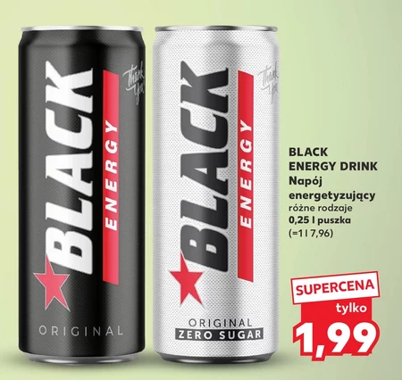 Black Energy Black Lila Gazowany napój energetyzujący 250 ml