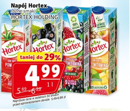 Hortex Napój winogrona 1 l 