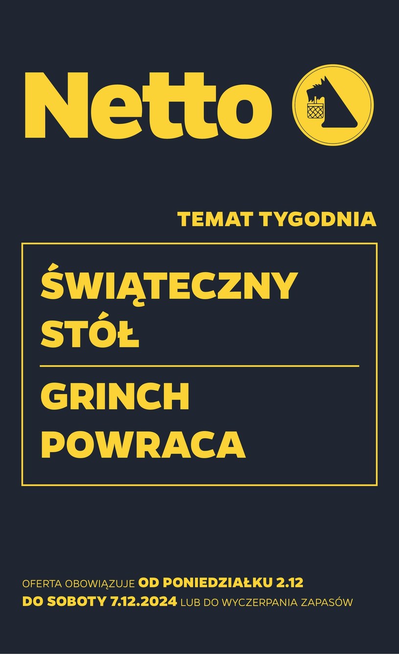 Gazetka: Świąteczny stół - Netto - strona 1