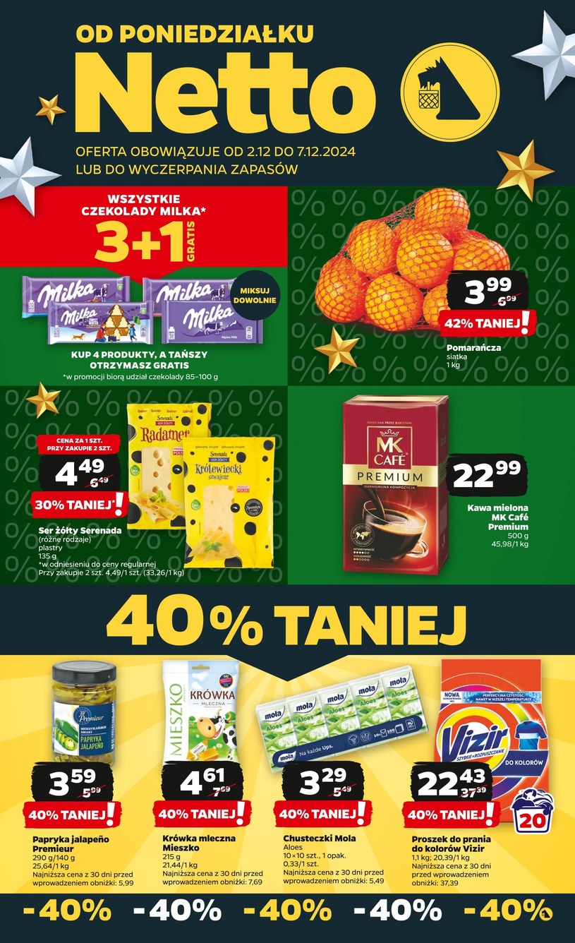 Gazetka: Świąteczne oszczędzanie - Netto - strona 1