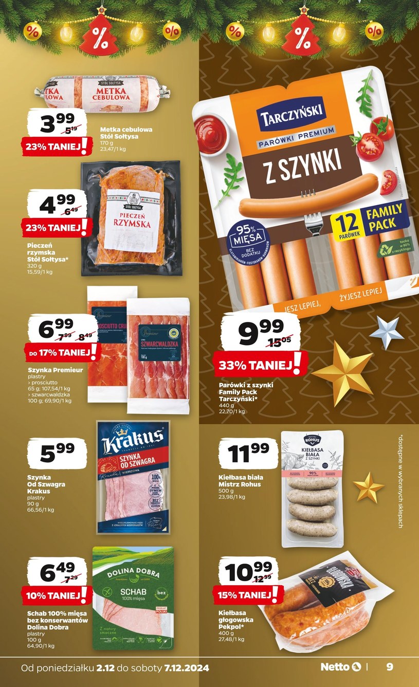 Gazetka: Świąteczne oszczędzanie - Netto - strona 9