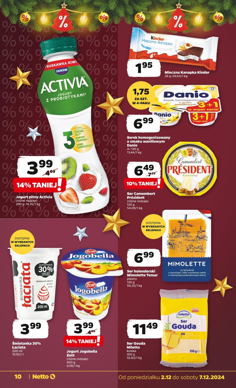 Gazetka: Świąteczne oszczędzanie - Netto - strona 10