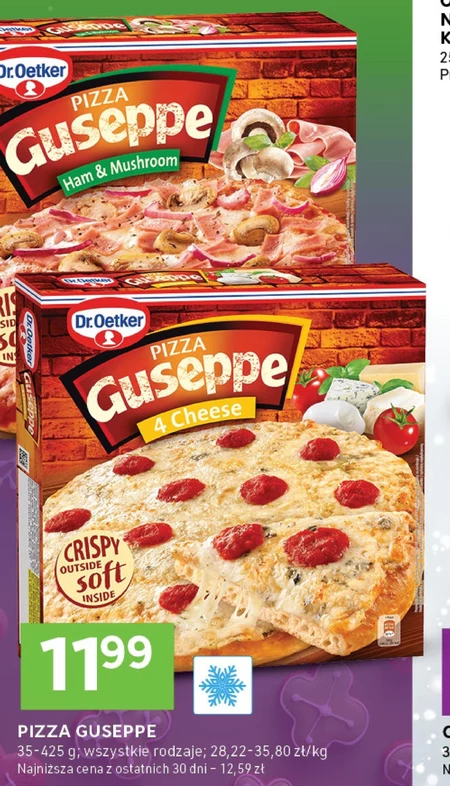 Dr. Oetker Guseppe Pizza 4 sery 335 g
