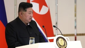 Kim Dzong Un zachęca Rosję do "obrony" przed Zachodem