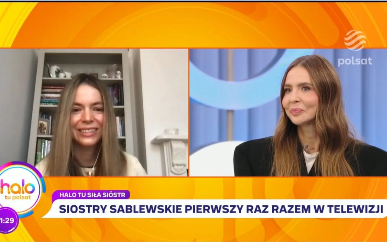 Maja Sablewska z siostrą Natalią