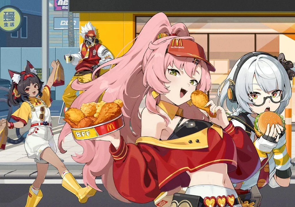 Zenless Zone Zero w barwach McDonald's z pewności zachęci wielu fanów do spróbowania magii popularnego fast fooda